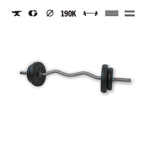 GazoFitness® Činka s EZ tyčou 18 kg