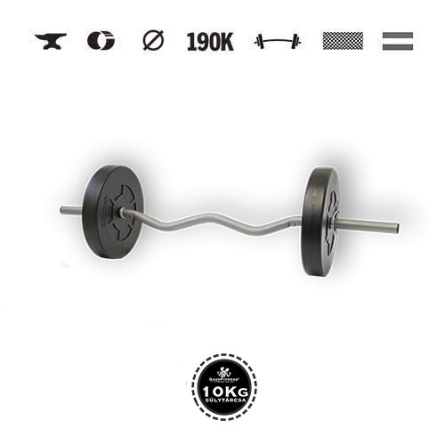 GazoFitness® Činka s EZ tyčou 22 kg