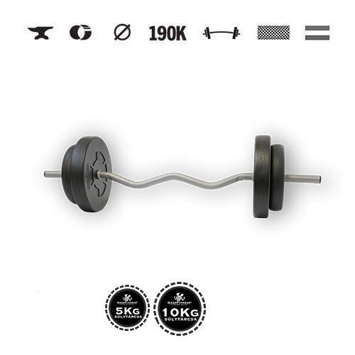 GazoFitness® Činka s EZ tyčou 32 kg