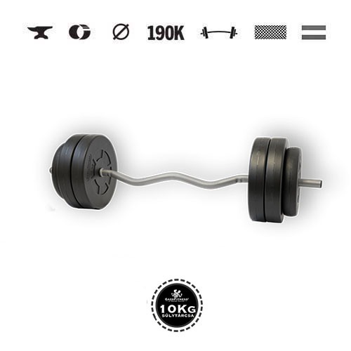 GazoFitness® Činka s EZ tyčou 52 kg