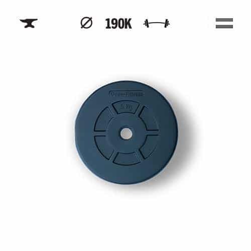 GazoFitness® Súprava kotúčov 2 × 17,5 kg (spolu 35 kg) – 3. obrázok