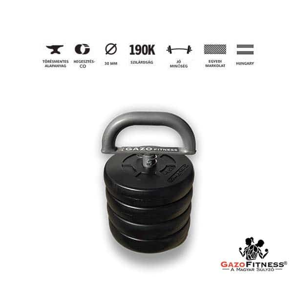 GazoFitness® Nastaviteľný kettlebell 11,5 kg