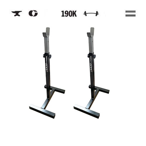 GazoFitness® Nastaviteľný mobilný stojan na činky