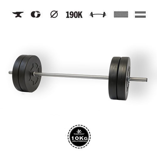 GazoFitness® Obojručná činka 42 kg