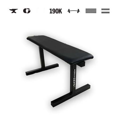 GazoFitness® Domáca posilňovňa – stojan + lavica + činky (spolu 108 kg) – 3. obrázok