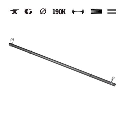 GazoFitness® Rovná tyč 120 cm