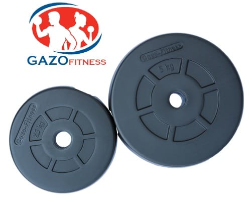 GazoFitness® Súprava činiek 18 kg – 4. obrázok