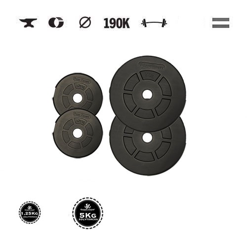 GazoFitness® Súprava kotúčov 12,5 kg