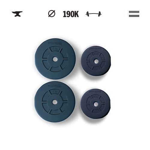 GazoFitness® Súprava kotúčov 15 kg