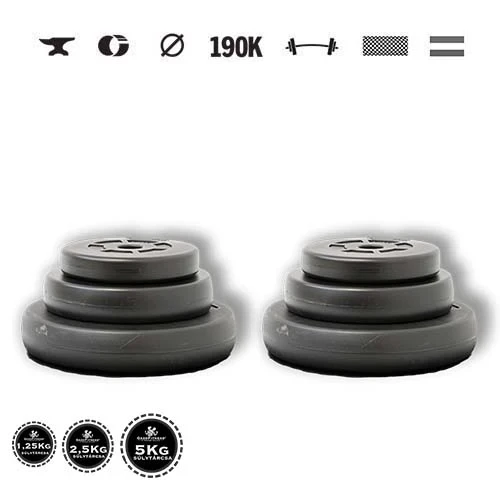 GazoFitness® Súprava kotúčov 17,5 kg