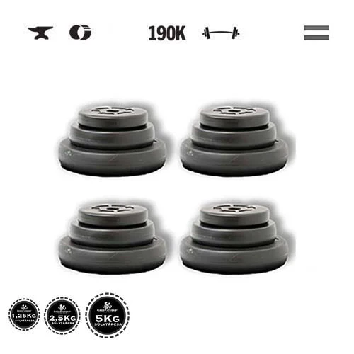 GazoFitness® Súprava kotúčov 2 × 17,5 kg (spolu 35 kg)