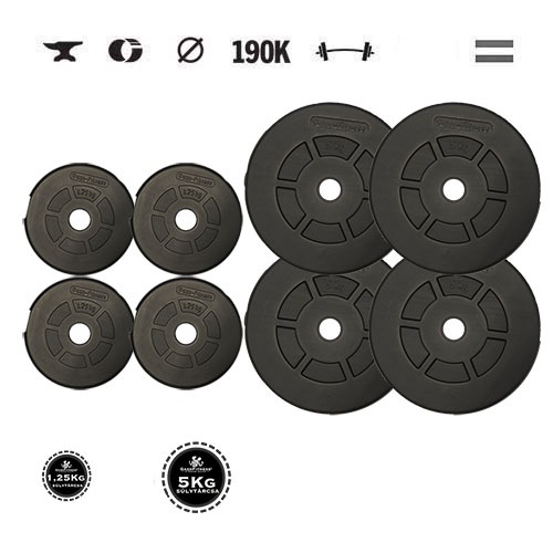 GazoFitness® Súprava kotúčov 25 kg