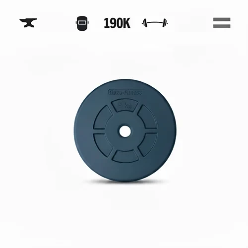 GazoFitness® Súprava kotúčov 30 kg – 2 × 10 kg + 2 × 5 kg – 3. obrázok