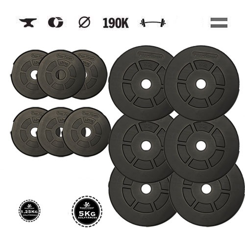 GazoFitness® Súprava kotúčov 37,5 kg