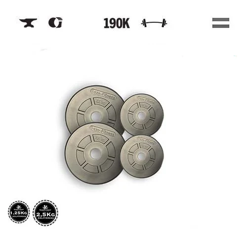 GazoFitness® Súprava kotúčov 7,5 kg