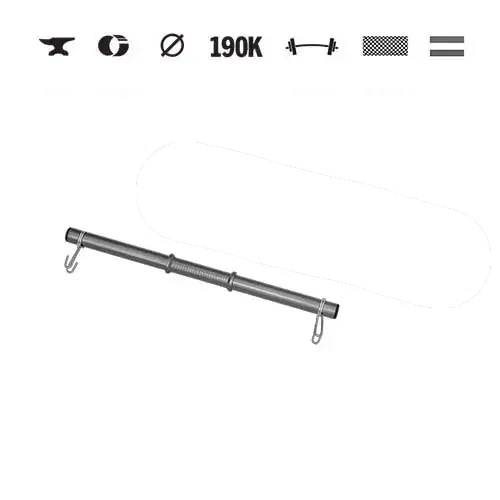 GazoFitness® Tyč na jednoručnú činku 55 cm (1 ks)