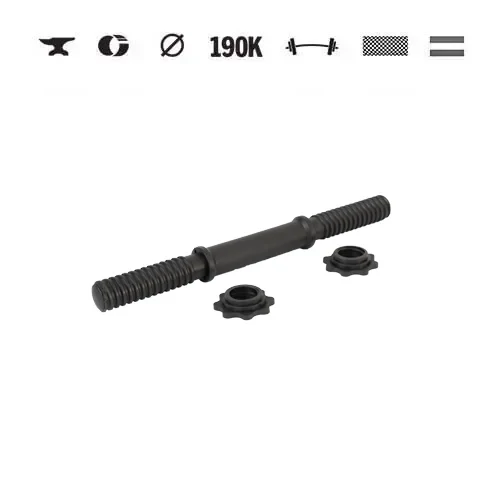 GazoFitness® Závitová tyč na jednoručnú činku 35 cm