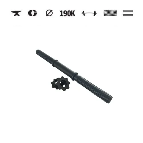 GazoFitness® Závitová tyč na jednoručnú činku 45 cm